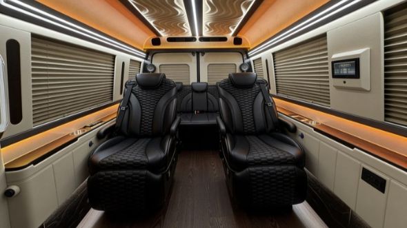 8 passenger sprinter van interior charleston