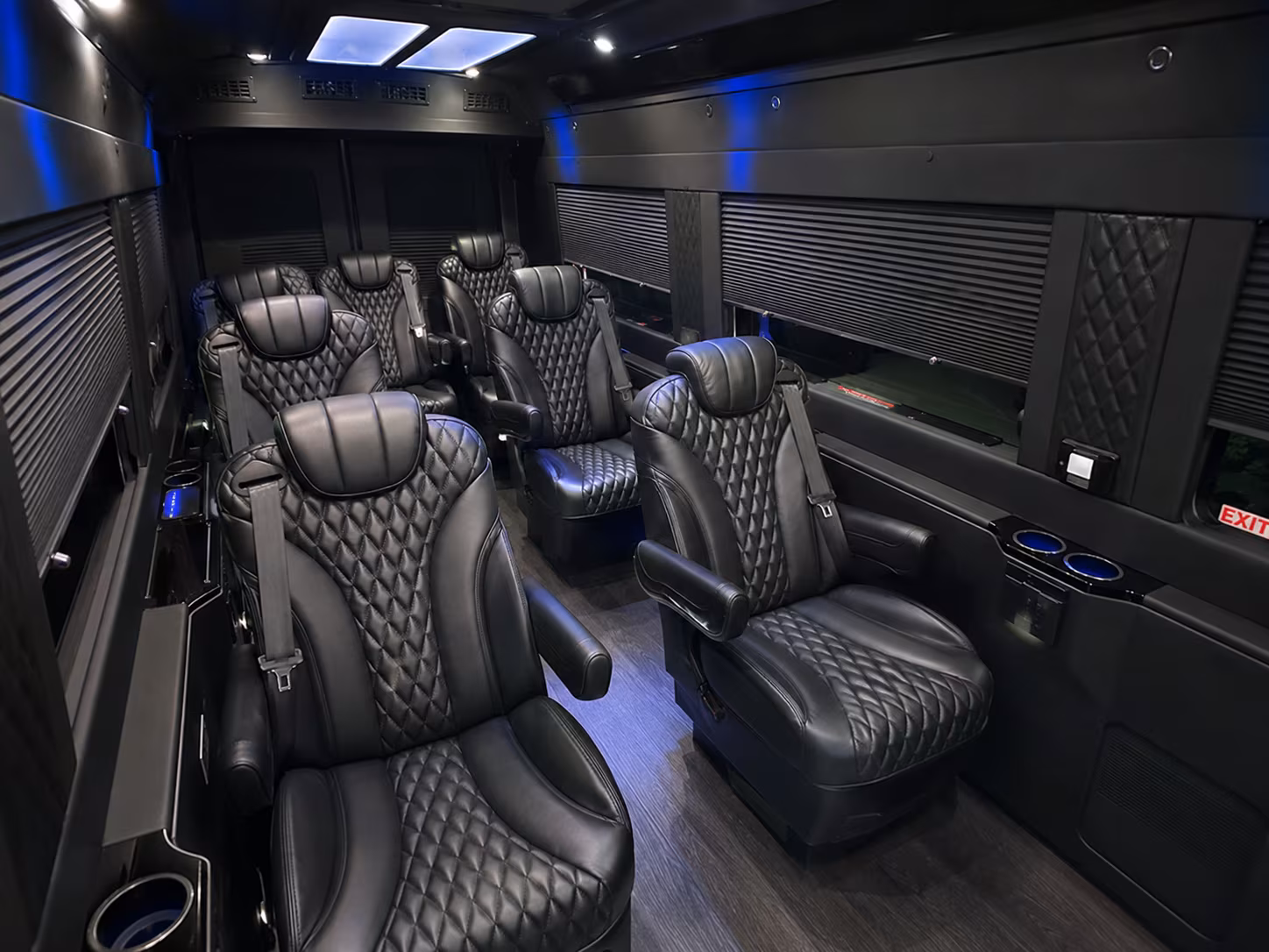 savannah 12 passenger sprinter van inside