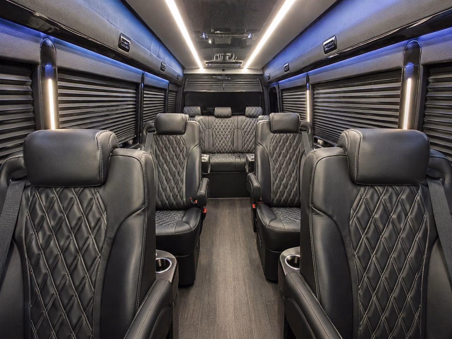 savannah 8 passenger sprinter van interior